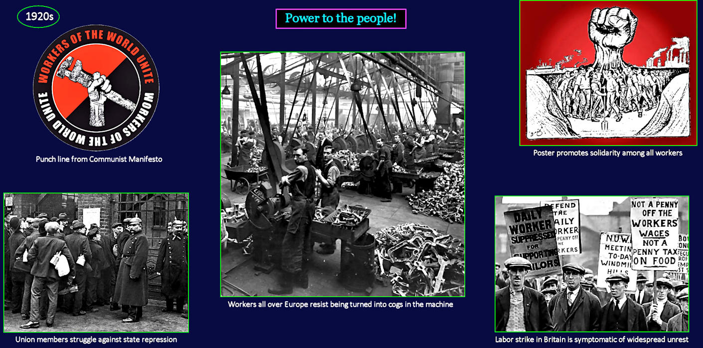 Communism spreads worldwide, 1930s